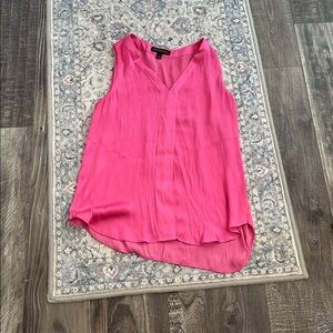 Banana republic fushia pink blouse (small)